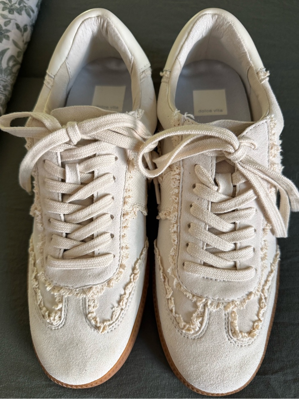 Dolce Vita Suede and Lace Notice Sneakers 9.5